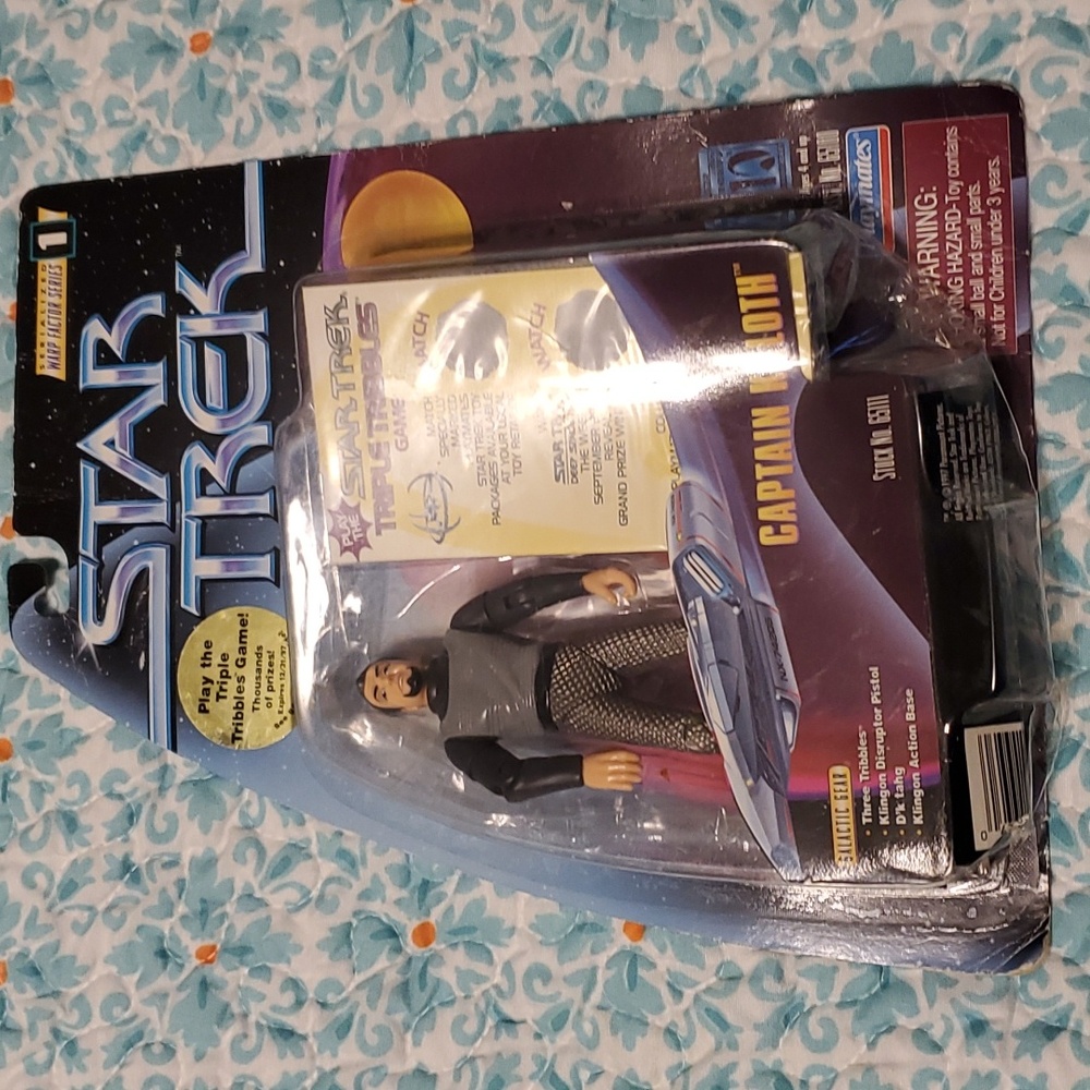 Star Trek Captain Koloth Collectible Warp Factor Series 1 1997 #65111